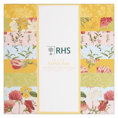 RHS Edwards Paper Pad 180gsm 12" x 12"