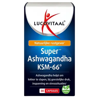 Lucovitaal Super Ashwagandha KSM-66 30 capsules