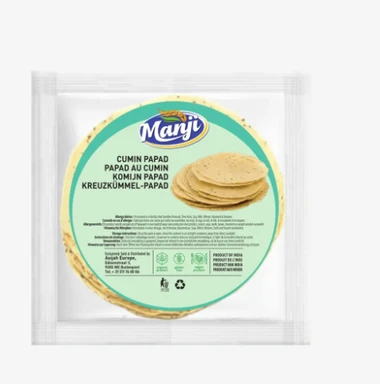 Manji Kreuzkümmel Papad