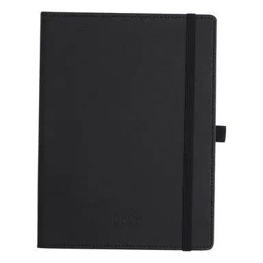 IN-LUXPRO Diary 2026 Planner A5 (21.9x16.4 cm) Week to View, 12 Months Weekly & Monthly Plan with Month Tabs & Pocket & Expenses/Note Pages 100GSM Paper PU Leather Hardcover Black