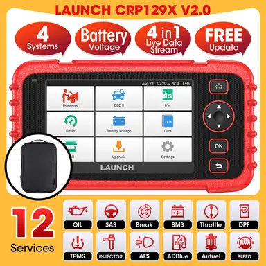 Launch CRP129X V2.0 Diagnostic Tools OBDII Scanner
