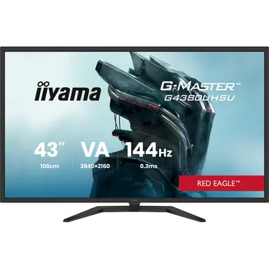 iiyama G-MASTER Red Eagle G4380UHSU-B2 43" Class 4K UHD Gaming LED Monitor - 16:9 - Matte Black