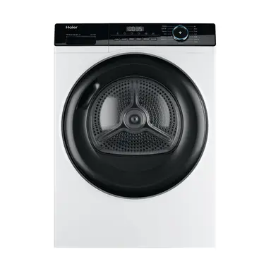 Haier HD90-A2939-UK 9kg I-Pro Series 3 Heat Pump Tumble Dryer - White - A++ Rated