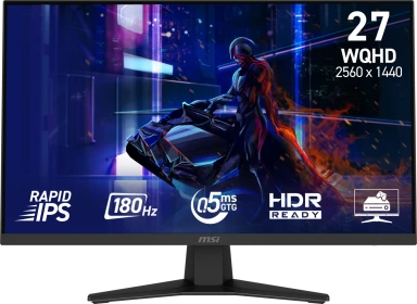 MSI MAG 274QF 27" Gaming Monitor | WQHD | 180 Refresh Rate | 0.5ms Response Time | Rapid IPS | Adaptive Sync