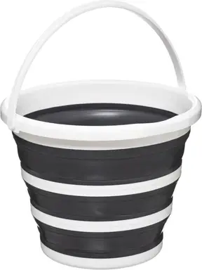 5five Opvouwbare Emmer - 10 L, Wit
