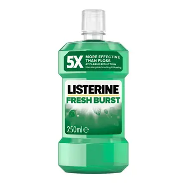 Listerine Fresh Burst Mondwater (250ml Fles)