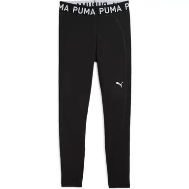 Puma Women's Strong Colorblock High Waisted Tights - Puma Black