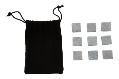 Maison by Premier Wilson Set Of 9 Granite Ice Rocks