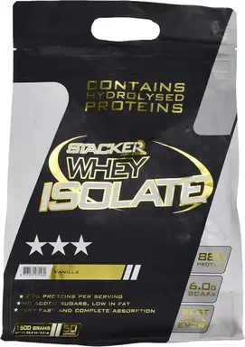 Body&Fit Stacker 2 Whey Isolate saveur vanille - 1,5 kg 