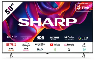 SHARP 50GM6245K 50" 4K Ultra HD Smart TV