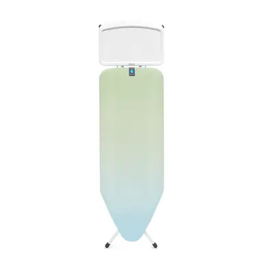Brabantia Ironing Board C, Solid Steam Unit Holder, 124x45cm