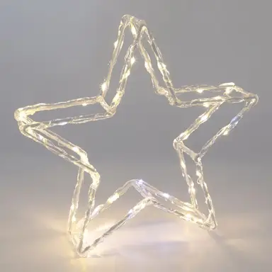 Christmas Workshop LED Acrylic Light Up Star