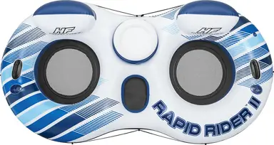 Bestway Hydro-Force Rapid Rider II 2-persoons Zwemband met Rugleuning 251 x 132 cm