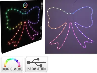 BOW TIE 71LED RGB