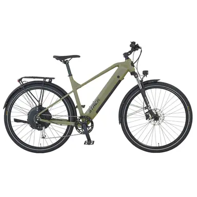 Prophete E-Bike 29 inch STACK 2.0 Volledig Geïntegreerd, Mosgroen Mat, SUV