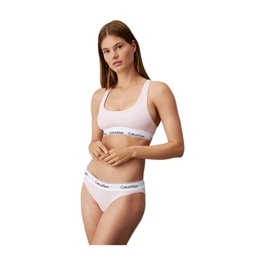 Calvin Klein Culotte Bikini - Icon Coton Modal - Nymphs Thigh (rose clair) S