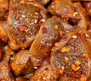 Tranches de gésiers de poulet épicés LA WEI JU