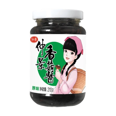 Zhongjing shiitake saus Oorspronkelijke smaak 210g