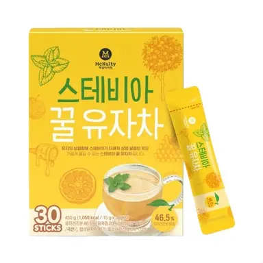 Mcnulty Stevia Honig Koreanischer Zitronentee 30 Stück 450g