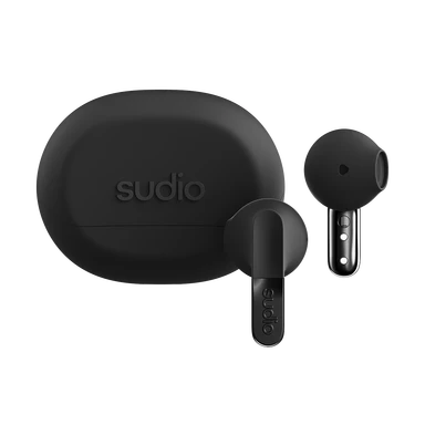 Sudio N3 In-Ear True Wireless Earbuds - Onyx Black