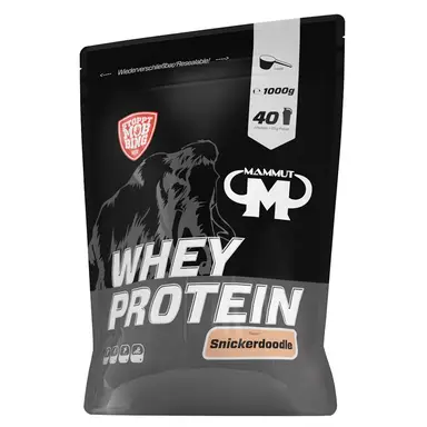 MAMMUT Nutrition Whey protein, Snickerdoodle, Proteinshake, 1000 g