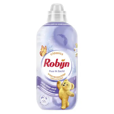 Robijn Wasverzachter Puur & Zacht 55 Wasbeurten - 1.1L