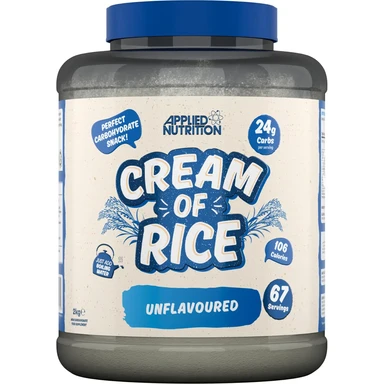 Applied Nutrition CREAM Of Rice Unflavoured --  2Kg