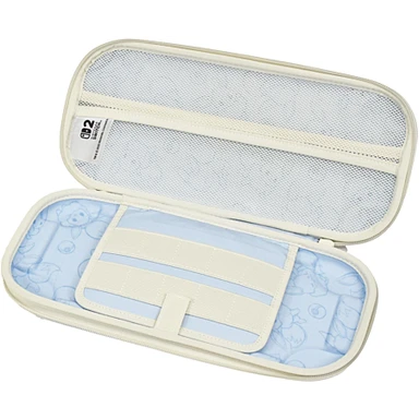 Hori Pokémon Pochette rigide de protection et transport console Nintendo Switch et Switch 2 - Rangement accessoires et jeux - Motif Évoli Cottage Core
