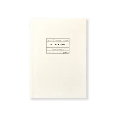 Katie Leamon A5  Notebook 300 Blank Pages 100GSM Ivory