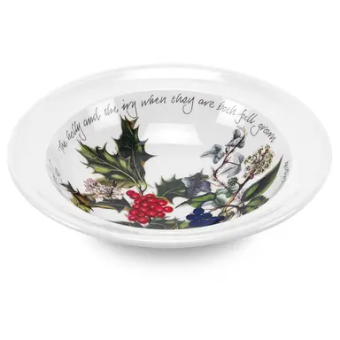 Portmeirion The Holly and the Ivy Set of 6 Cereal Bowls