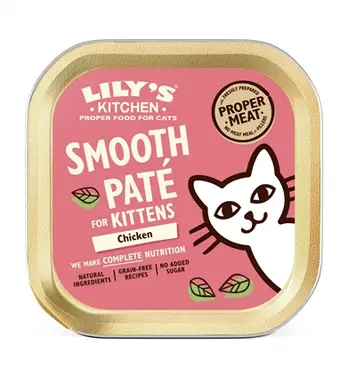 Lily's Kitchen Pâtée au poulet pour chaton - 19 x 85 g