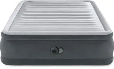 Intex comfort plush luchtbed - queen, lichtgrijs, 152 x 203 x 46 cm