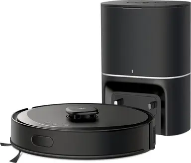 tapo RV30 Max Plus robotstofzuiger met dweilfunctie - automatische leegstation - 5300 Pa - LiDAR + IMU