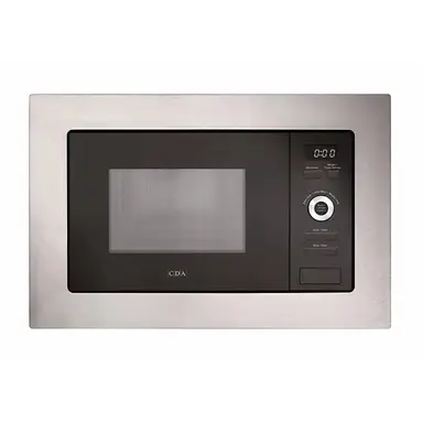 CDA VM551SS Built-In Microwave Oven, 17L, 700W, Stainless Steel Wall Unit Model