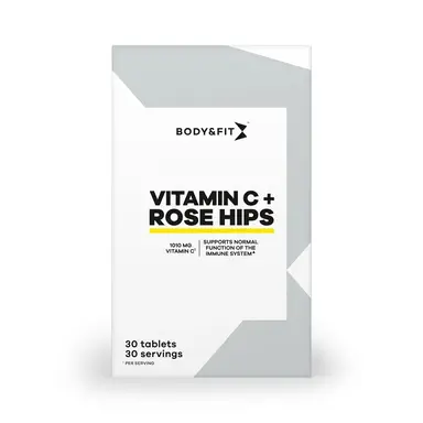 Body&Fit Vitamine C + Rozenbottel (1 maandverpakking)