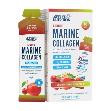 Applied Nutrition MARINE Collagen Liquid Sachet Cherry Apple - 10 X 30G