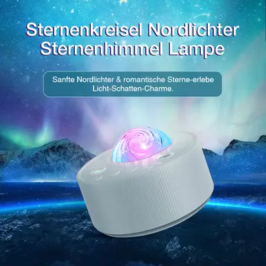 VIVREAL Sternenhimmel Projektor Galaxy Nachtlicht mit Lautsprecher Astrolab Nordlichter Sternenhimmel Lichter