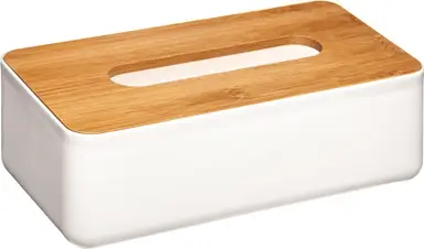 Tissuebox PP Natureo Wit