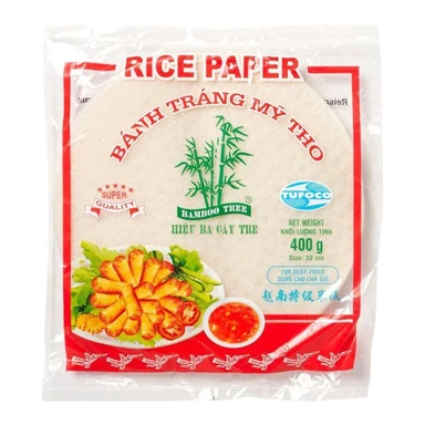 BAMBOO TREE Premium Rijstpapier 22cm 400g