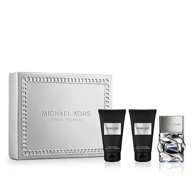 MICHAEL KORS Pour Homme Geschenkset (Parfum 50ml + Aftershave Balsem 50ml + Douche Gel 50ml)