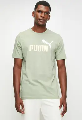 Puma Essentials 2 Color No. 1 Logo Tee - Lux Army
