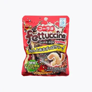 JP BourbonBr Fettuccine Gummi Cola Smaak 50g