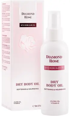 Diamond Rose - Verzachtende Droge Bodyolie 150 ml