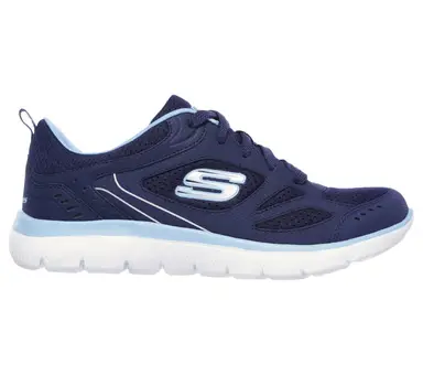 Skechers Summits Suited Chaussures de sport bleu marine - Pointure 40