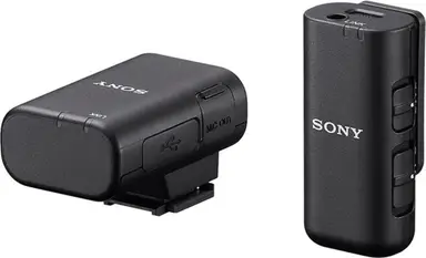 Sony ECM-W3S zwarte microfoon voor digitale camera [Launch Deal: Tot 10% korting]