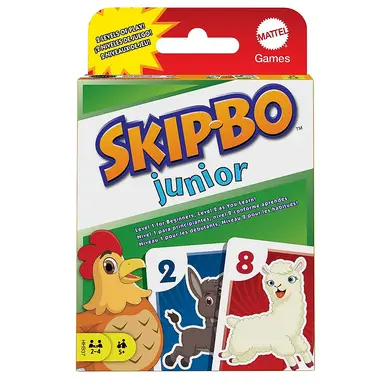 Mattel Games - Skip-Bo Junior (HHB37) /Games