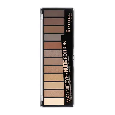 Rimmel MAGNIF'EYES Palette d'ombres à paupières, teinte #001 Nude - 14 g