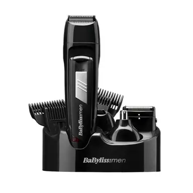 Babyliss 8-in-1 All Over Grooming Kit 7056NU, Black/Silver