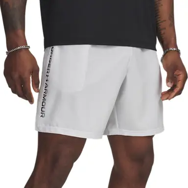 Under Armour Tech Woven Wordmark Men's Shorts - Distant Gray