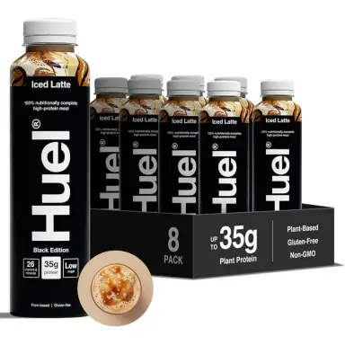 Huel RTD Black Edition, , 8*500ml, Iced Latte